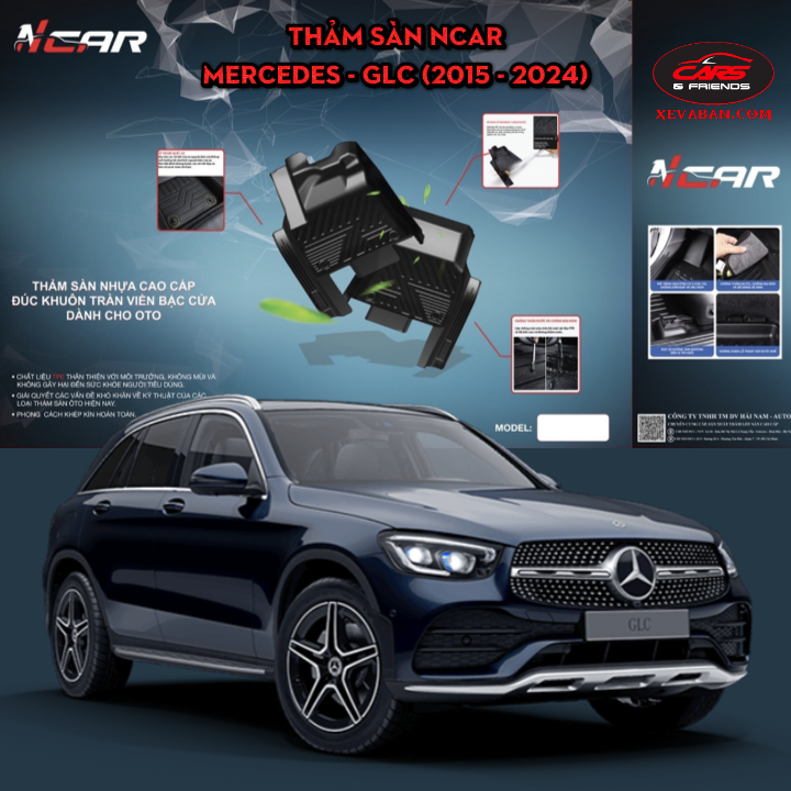 Thảm sàn Ncar cho MERCEDES GLC